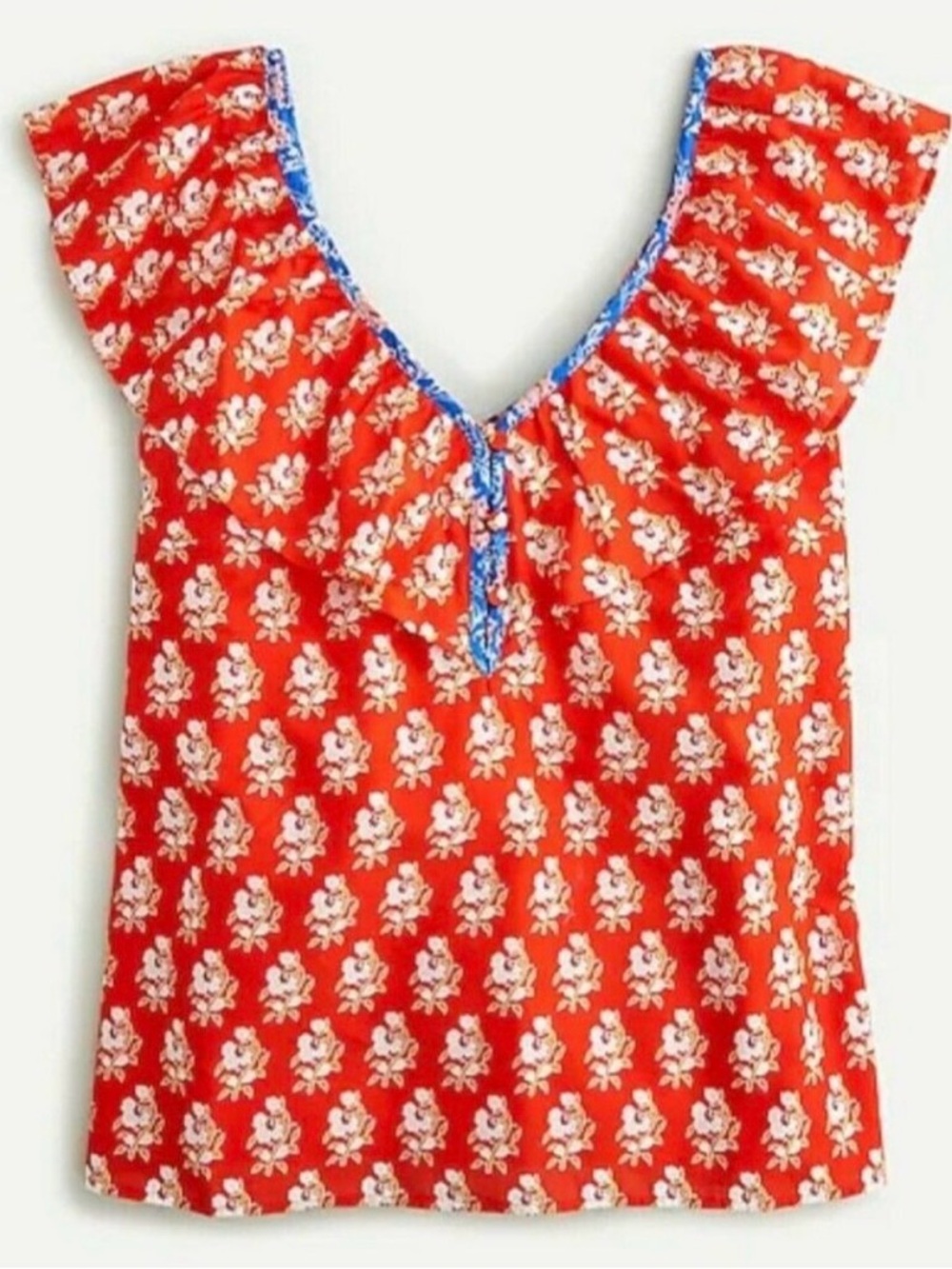 NWT J. Crew Floral Blouse